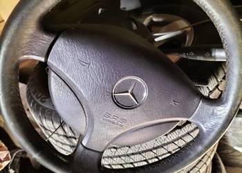 Kierownica skórą siwa  Mercedes a klasa w 168