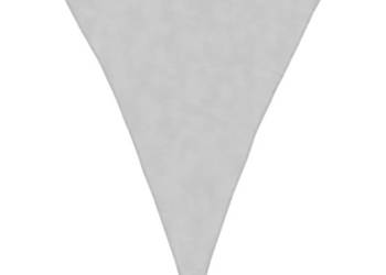Żagiel przeciwsłoneczny jasnoszary 4x5x5 m 100% poliester WM-4000921