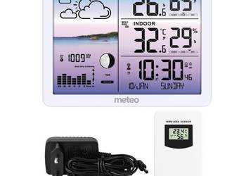 Stacja pogodowa METEO SP107 biała