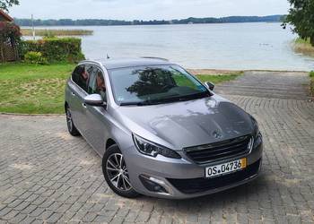 Peugeot 308,1.6 blue-hdi.allure,full led, panorama, bezwypadkowy, serwis