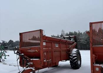 Rozrzutnik obornika Orange 12t łańcuchy hakowe Rolland Jeantil