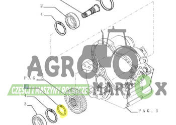9969059, 76086291 PIERŚCIEŃ ZABEZP fi50 CNH