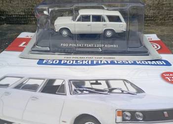 FIAT 125P KOMBI Legendy FSO deagostini 1:43 Model Kultowe auta PRL nowy