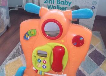 Pchacz jeździk 2w1 Smiki motor , rozwija motorykę