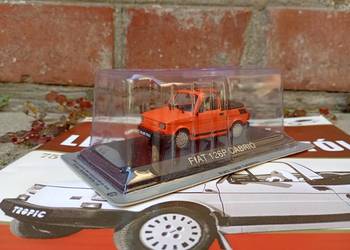 FIAT 126P BOSMAL CABRIO model 1:43 kultowe auta deagostini nowy kolekcja