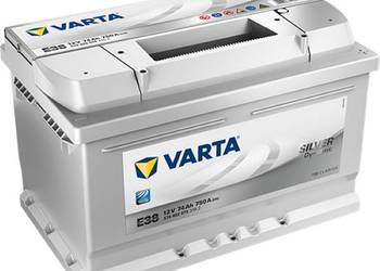 Akumulator Varta Silver E38 74Ah 750A DARMOWY DOWÓZ 3CITY