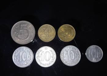 CZECHOSŁOWACJA monety obiegowe 1962 - 1988
