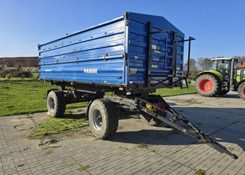 Przyczepa wywrotka PANAV PS2.17 (ładowność 14 ton, wywrot na 3 strony) pla…