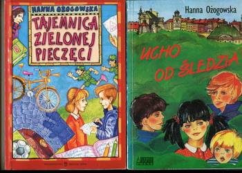 Tajemnica zielonej pieczęci + Ucho od śledzia- Hanna Ożogowska