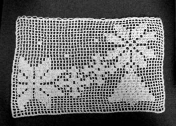 GWIAZDA BETLEJ.DZWONEK Ozdoba szydełkowa ,firanka + świecznik