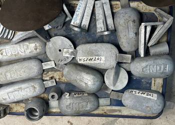 Anody do jachtu różne typy marine anoda włoskie