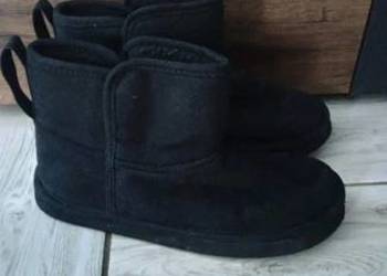 Buty damskie czarne zimowz 39
