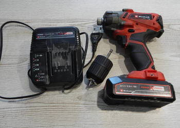 Klucz Udarowy Einhell TE-CI 18/1 LI , akumulator 2,5,Aha, ładowarka