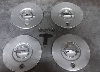 Dekielki kołpaczki OPEL- aluminiowe, kluczyk, śruby, wyślę!