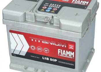 Akumulator FIAMM TITANIUM PRO 12V 50Ah 520A Prawy Plus