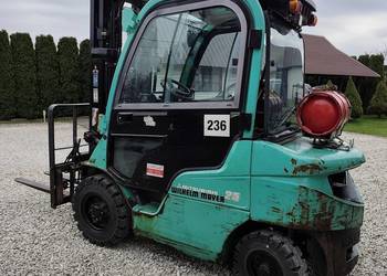 Wózek widłowy 2,5 tony triplex Mitsubishi