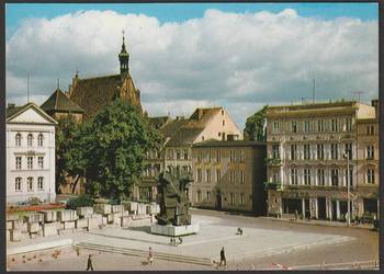 BYDGOSZCZ - STARY RYNEK - POMNIK - BEZ OBIEGU