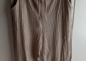 Nowe spodnie dresowe dzianinowe