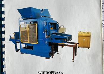 Wibroprasa HK 93Z Wibroprasa do kostki brukowej, Wibroprasa z formami