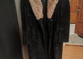 Powojenny skórzany plaszcz