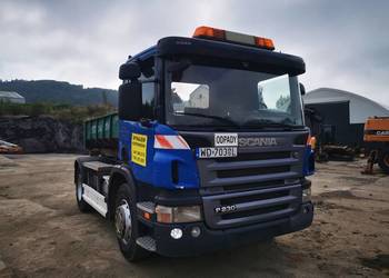 Scania p230 hakowiec wywrotka kontener
