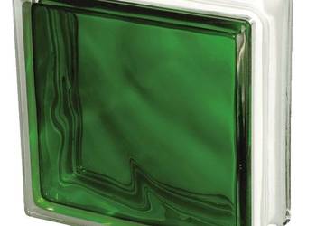 Pustak szklany luksfer 1919/8 Wave Brilly Emerald szmaragdow