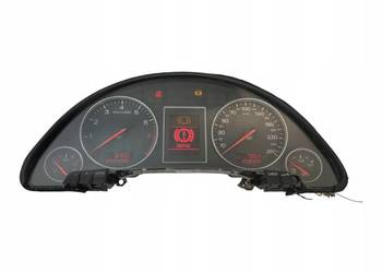 LICZNIK ZEGARY Audi A4 B6 1.8 T 2.0 20V FSI Benzyna 258 306km europa