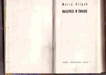 (3944) NAJLEPSZE W ŚWIECIE – MARIA ŚLIPEK
