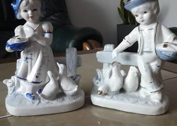Figurki porcelanowe komplet