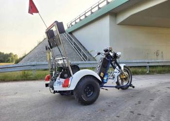 Trójkołowiec spalinowy, trajka 125cc