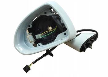 LUSTERKO LEWE - SZKIELET - BIAŁE - 5 PIN - OPEL CORSA D 2006-2014 13203386