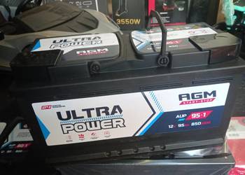AGM AKUMULATOR 12V95Ah 850A ULTRA POWER SIEDLCE SKLEP