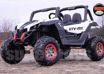 MEGA AUTO BUGGI 4X4 , PANEL MP4, MIĘKKIE KOŁA EVA, XMX603