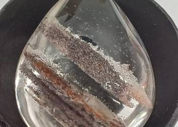 Kolekcjonerski naturalny kwarc fantomowy jasny a#46 22x16mm