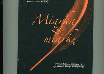 Miarka za miarkę DVD  - Shakespeare