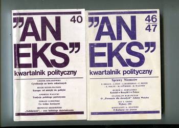 ANEKS 40/1985 + Aneks 46-47/1987