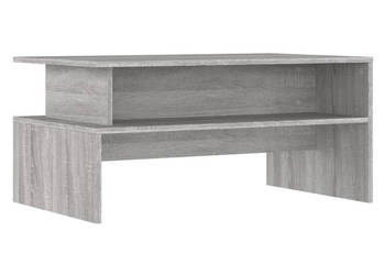 Stolik kawowy szary dąb sonoma 90x55x425 cm drewnopochodny WM-834284