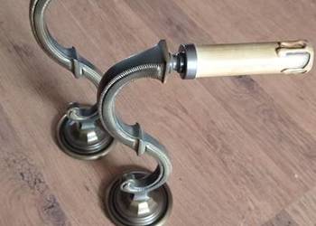 Stare mosiężne kinkiety