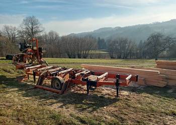 Tartak mobilny spalinowy