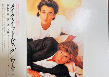 Wham! Make It Big EX+/EX- Japan Obi LP 1984 Epic 28 3P 555