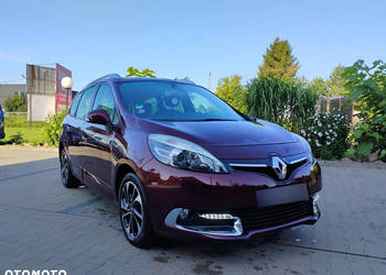 Renault GRAND Scenic 2014Lift. 1.2 TCE 130. Delikatnie uszk. drzwi. Jeździ.