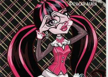 Monster High Przebieranki Draculaura Lagoona z Naklejkami Egmont Mattel