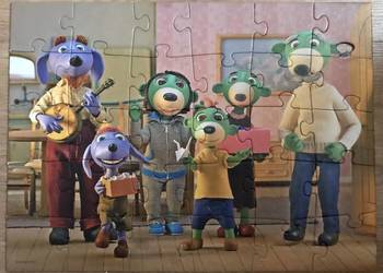 Puzzle Trefliki 30szt.