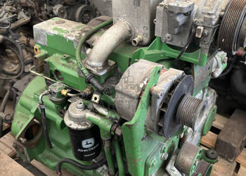 John Deere 3200, 3220, 3400 Silnik Słupek Blok Koło Zamachowe Kolektor Wał…