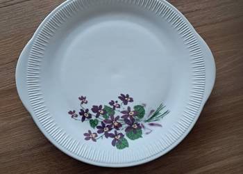 duża używana patera z Włocławka stan bdb- średnica 25 cm