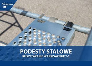 Podest stalowy do rusztowania warszawskiego T-2