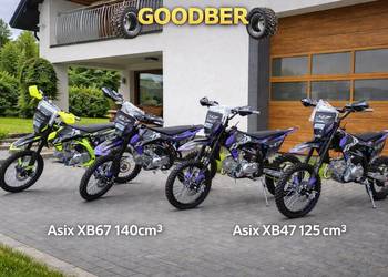 Cross Asix XB 67 140ccm chłodnica 4T Nowy XB 47 125 Manual gwarancja okazja
