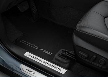 TOYOTA Highlander Oryginalne dywaniki welurowe komplet PW210-0E014 OE