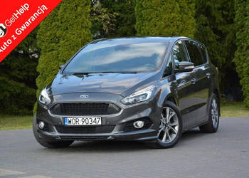 Ford S-Max FV23% ST Skóry Alcantara Navi Full Led Park. Assist Webasto Alu…