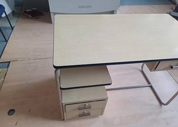 Biurko lekarskie PRL Bauhaus